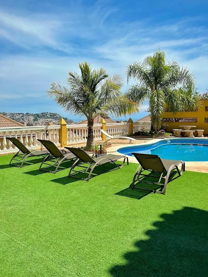 Chalet Con Piscinas Y Vistas De Ensueno Almunecar 0*,
